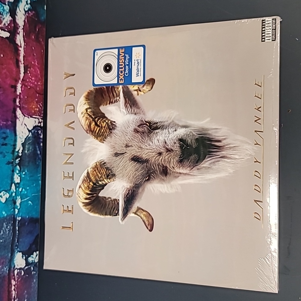 Daddy Yankee LegenDaddy Exclusive Limited Edition Clear Colored Vinyl 2XLP